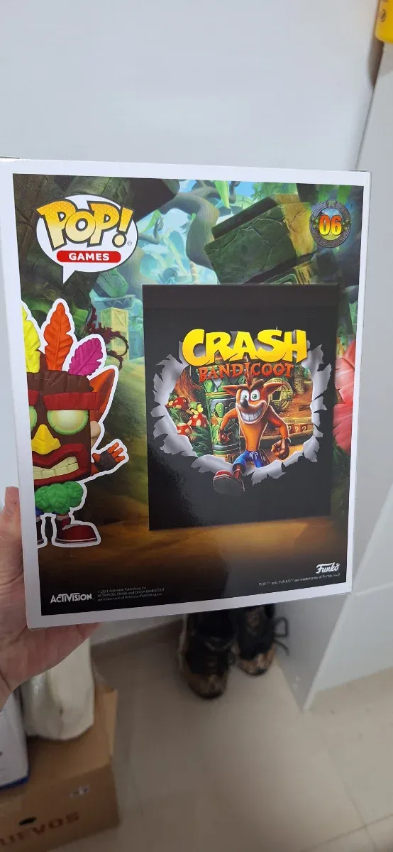 Funko pop crash bandicoot precintado