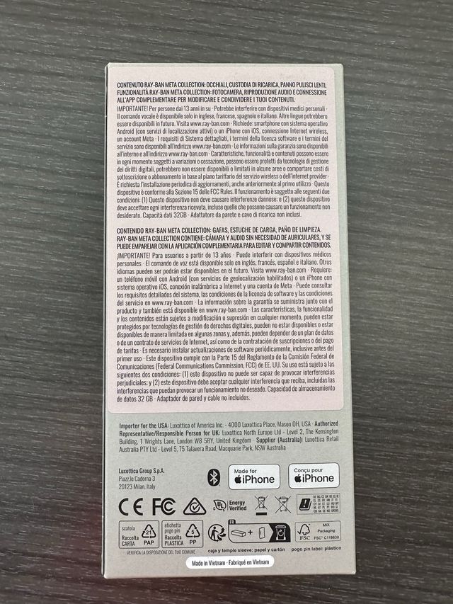 Gafas Ray-Ban Meta Wayfarer 2 Transitions