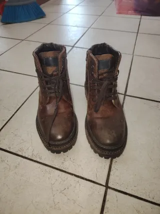 Scarponcini uomo Bata marroni