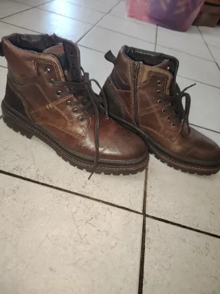 Scarponcini uomo Bata marroni