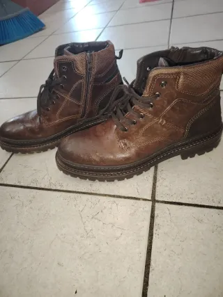 Scarponcini uomo Bata marroni