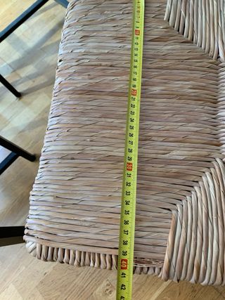 Mesa comedor cristal y 6 sillas