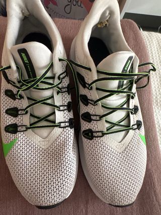 Zapatillas Nike Quest Blancas y Verdes