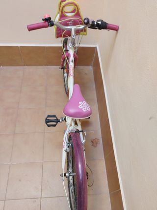 Bicicleta infantil niña rosa