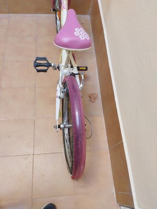 Bicicleta infantil niña rosa