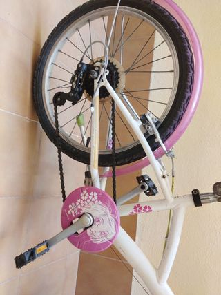 Bicicleta infantil niña rosa