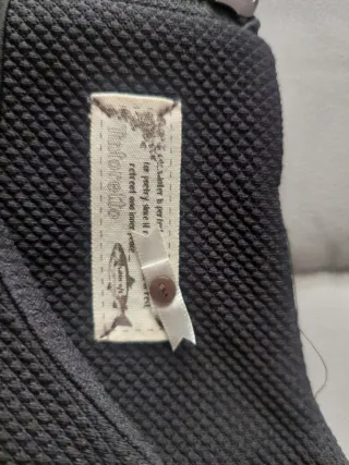 Vestido negro Tintoretto con flores