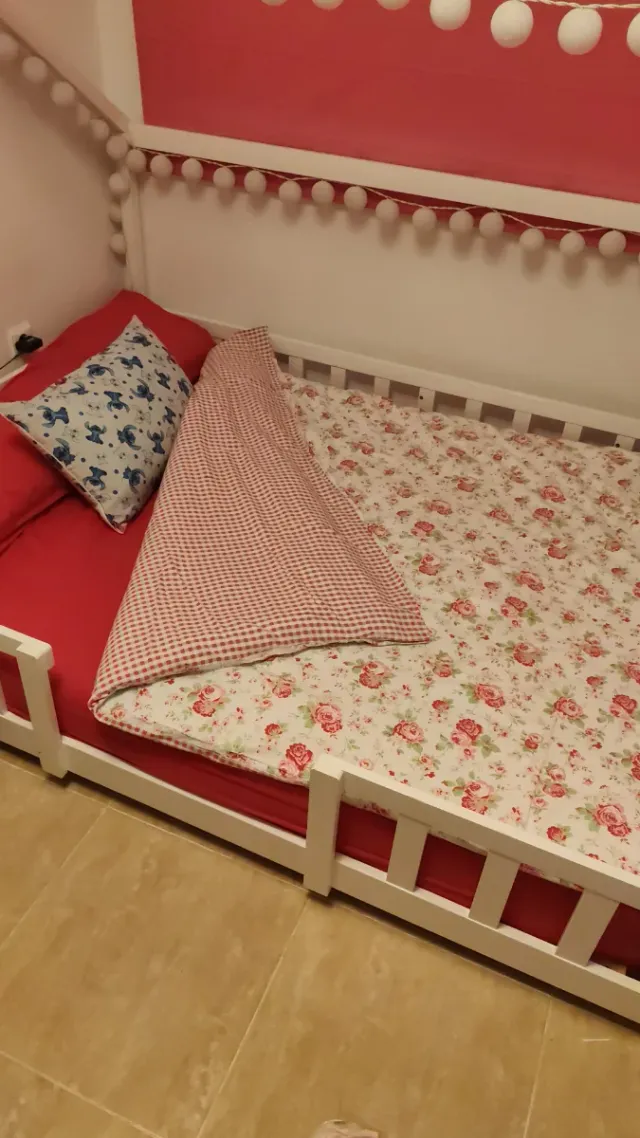 Cama Casita Infantil Blanca