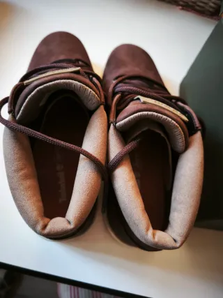 Botas Timberland Piel Marrón Oscuro