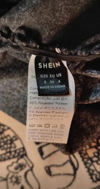 Vestido Shein NUEVO – Ajustado y calentito (Tal