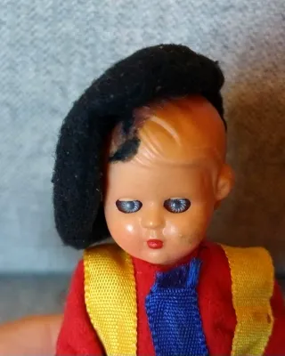 Bambola vintage 11, 5 cm doll