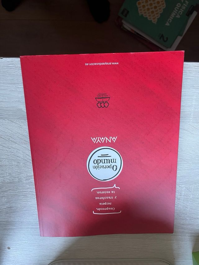 Lote libros matemáticas 2ESO Anaya Operación Mundo