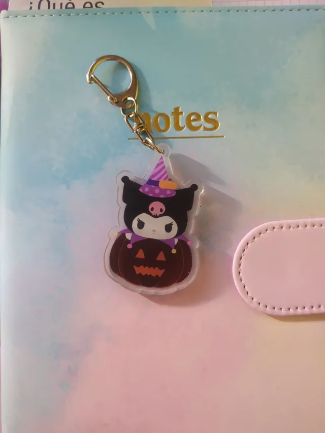 Llavero Kuromi Halloween Calabaza