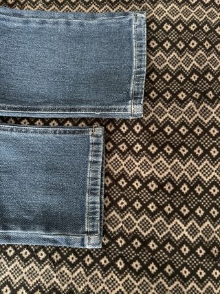 Pantalón Amiri Talla 40 Azul Hombre