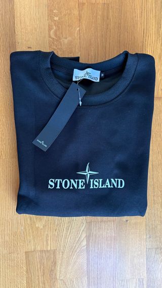 Sudadera Stone Island Negra Talla M