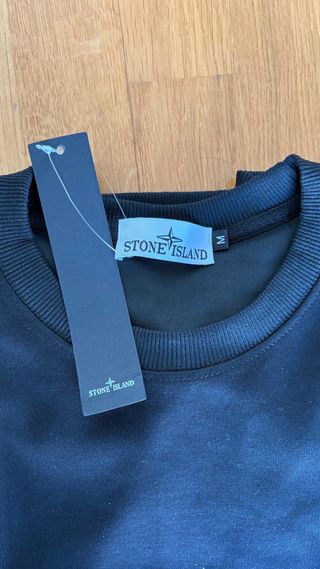 Sudadera Stone Island Negra Talla M