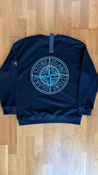 Sudadera Stone Island Negra Talla M
