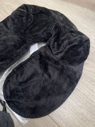 Cojin para Cuello de Viaje + Antifaz + Tapones