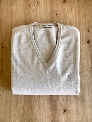 Jersey Pierre Cardin Hombre XL Beige Elegante