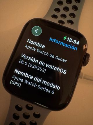 Apple Watch Series 6 Nike GPS Blu/Grigio