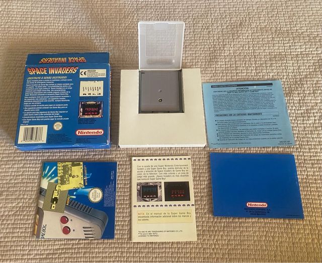 SPACE INVADERS Game Boy Nintendo