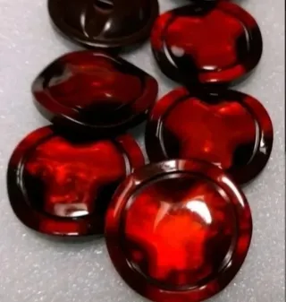 Lote 15 botones curvados- 9 colores