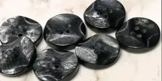 Lote 15 botones curvados- 9 colores