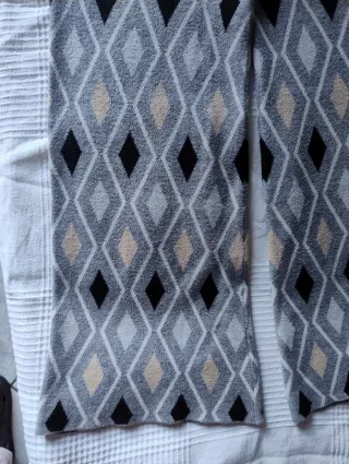 Pantaloni Culotte Maglia Argyle