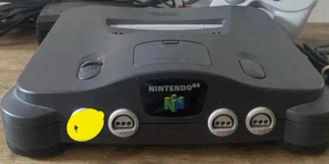 Consola Nintendo 64 (N64) Preta