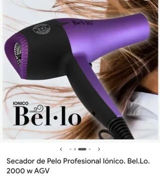 Secador de pelo Bel-lo averiado leer..