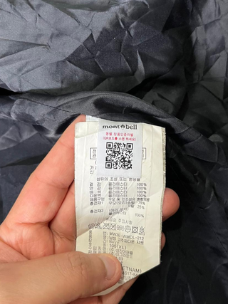 Montbell Outdoor Mountain Jacket Waterproof Navy B