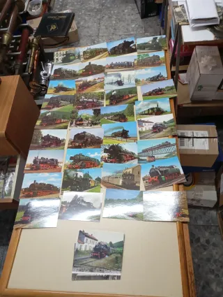 53 Cartoline di Treni