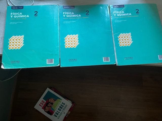 Libros física y química 2ESO