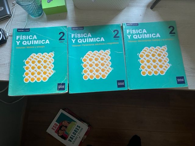 Libros física y química 2ESO