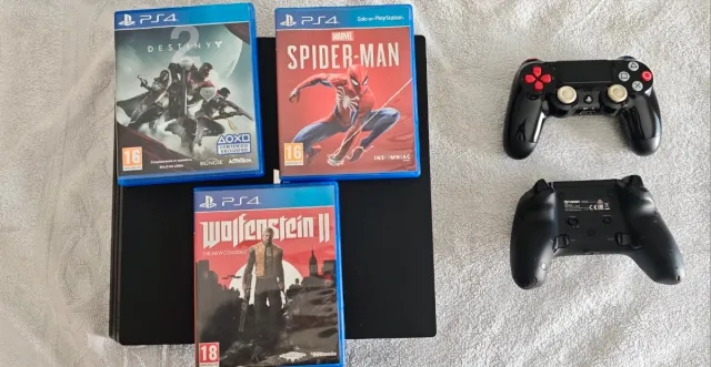 Ps4 Pro 1TB + 2 Mandos + 3 juegos