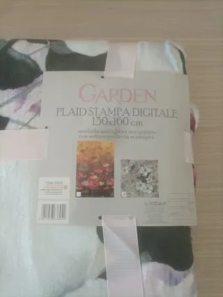 Coperta Plaid Garden 130x160 cm