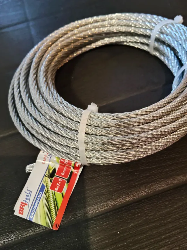 Cable Acero Galvanizado BriTools 6mm 10m