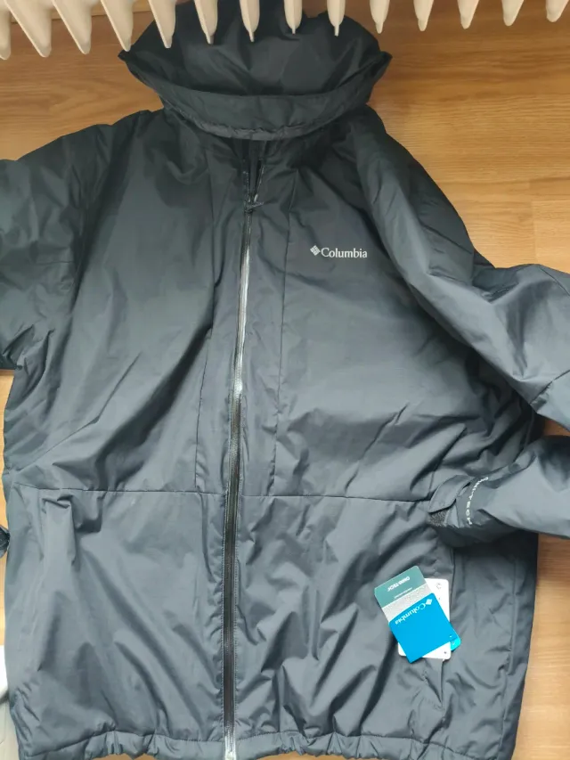 Abrigo Columbia Negro