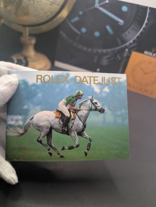 Libretto Originale Rolex Datejust 1998