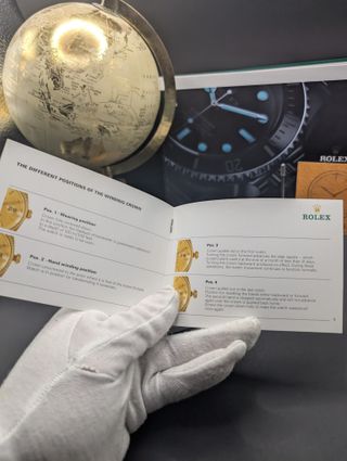 Libretto Originale Rolex Datejust 1998