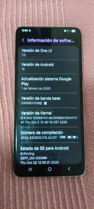 Samsung S21 Ultra Argento