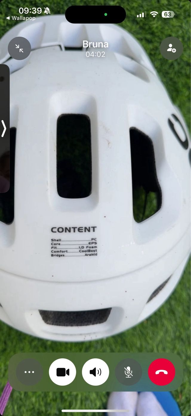 Casco POC Ciclismo MTB Blanco
