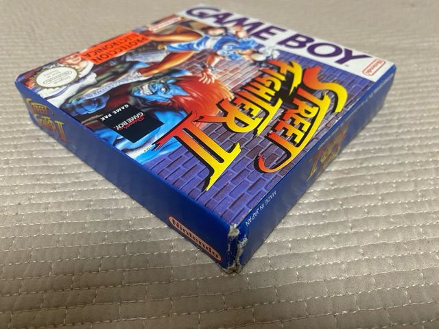 STREET FIGHTER II 2 game boy esp