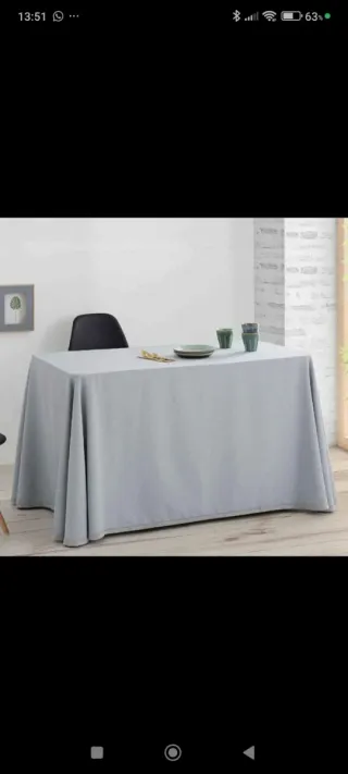 Gonne da tavolo in velluto Camilla