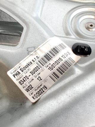 ELEVALUNAS TRASERO IZQUIERDO KIA SPORTAGE III (SL) (2)