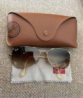 Gafas de sol Ray-Ban doradas