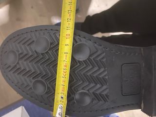 Botas aviador cuero negras con hebillas