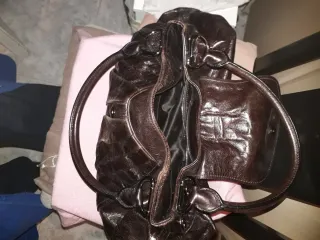 Borsa Miu Miu Marrone in Pelle