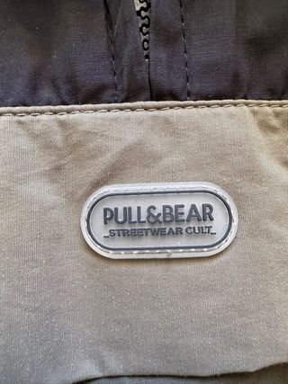 Cortavientos Pull&Bear bicolor Talla S