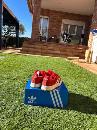 Adidas Campus 00s Rojas Talla 40 Nuevas